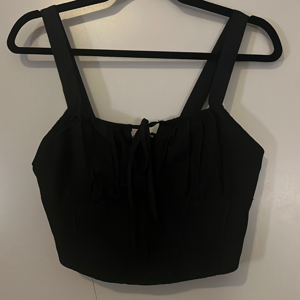 SHEIN black crop top